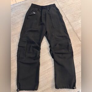 Tiger Friday Black Cargo Pants Size Child Large